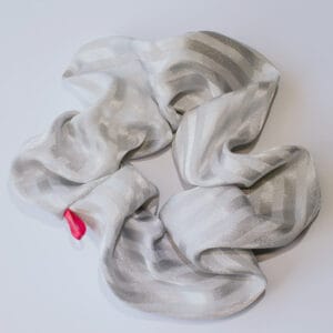 Scrunchie Rayo de Plata